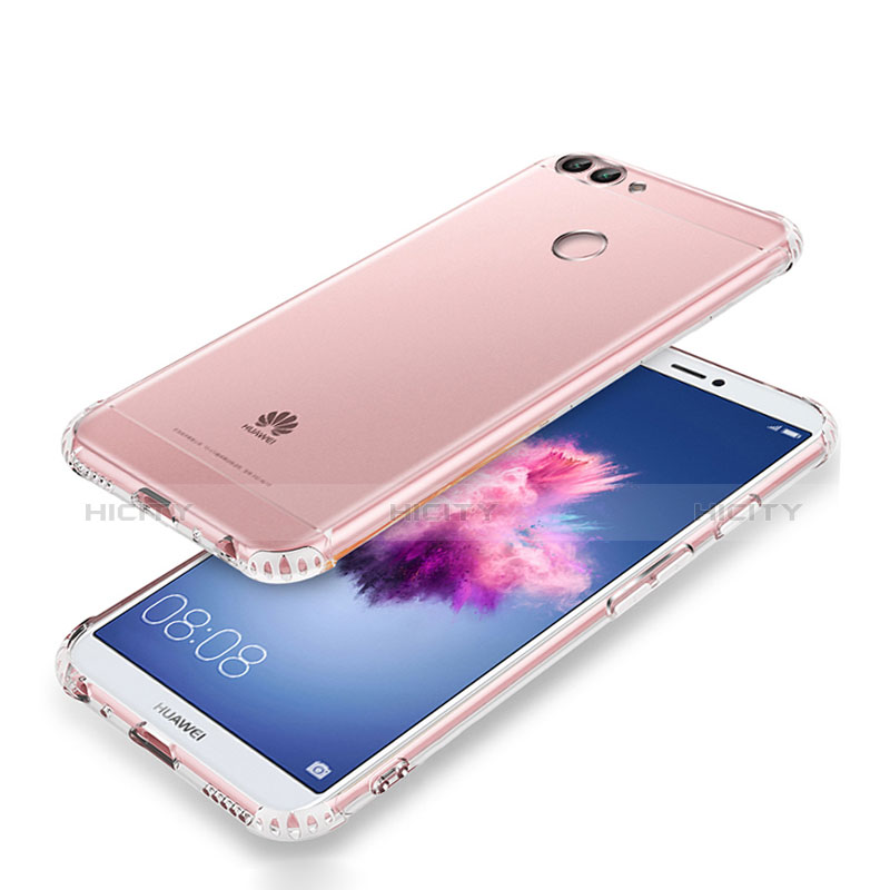 Carcasa Silicona Ultrafina Transparente T05 para Huawei Enjoy 7S Claro