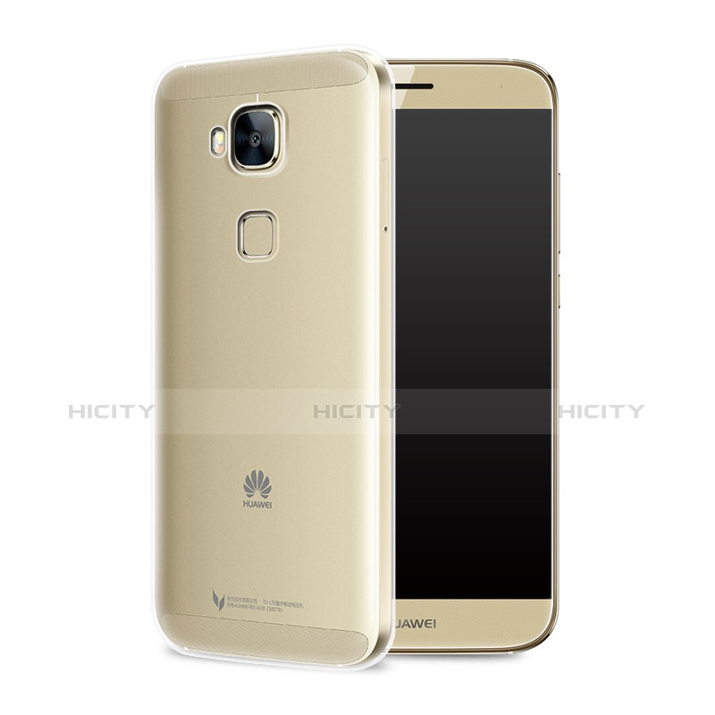 Carcasa Silicona Ultrafina Transparente T05 para Huawei G9 Plus Claro