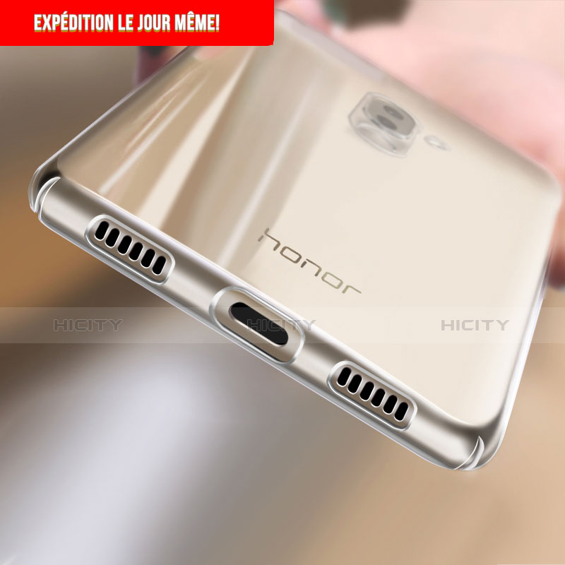 Carcasa Silicona Ultrafina Transparente T05 para Huawei Honor 6X Pro Claro