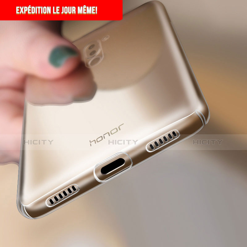 Carcasa Silicona Ultrafina Transparente T05 para Huawei Honor 6X Pro Claro