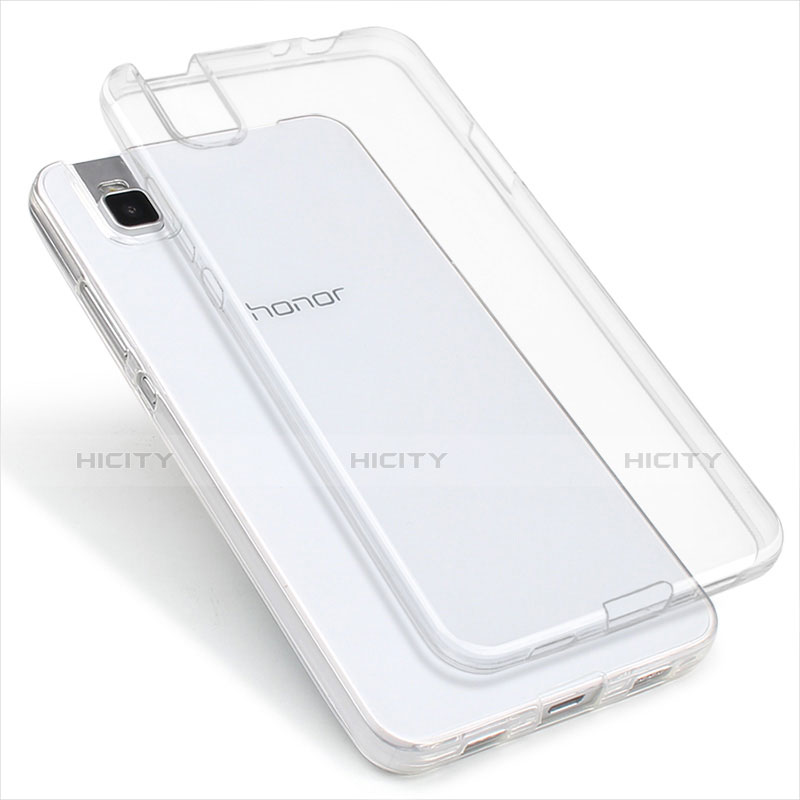 Carcasa Silicona Ultrafina Transparente T05 para Huawei Honor 7i shot X Claro