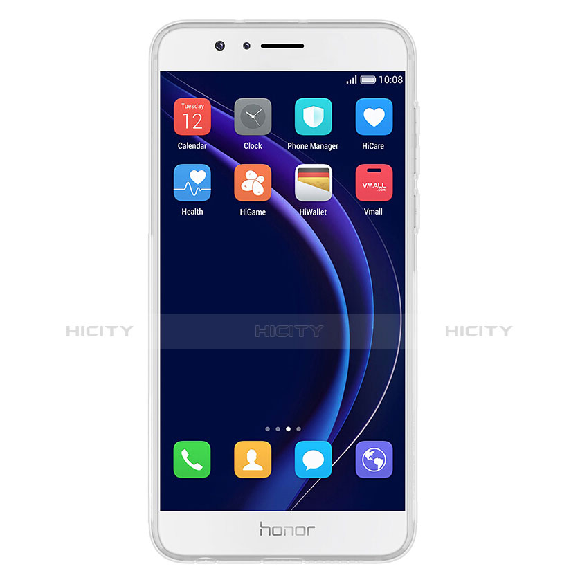 Carcasa Silicona Ultrafina Transparente T05 para Huawei Honor 8 Claro
