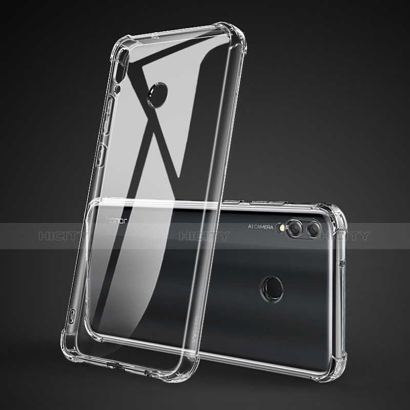 Carcasa Silicona Ultrafina Transparente T05 para Huawei Honor 8X Max Claro
