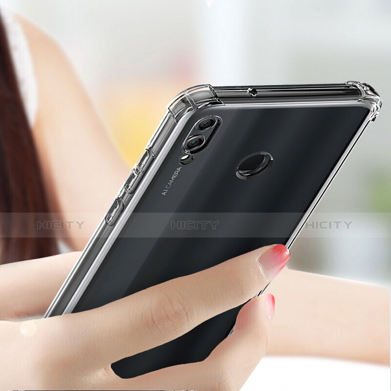 Carcasa Silicona Ultrafina Transparente T05 para Huawei Honor 8X Max Claro