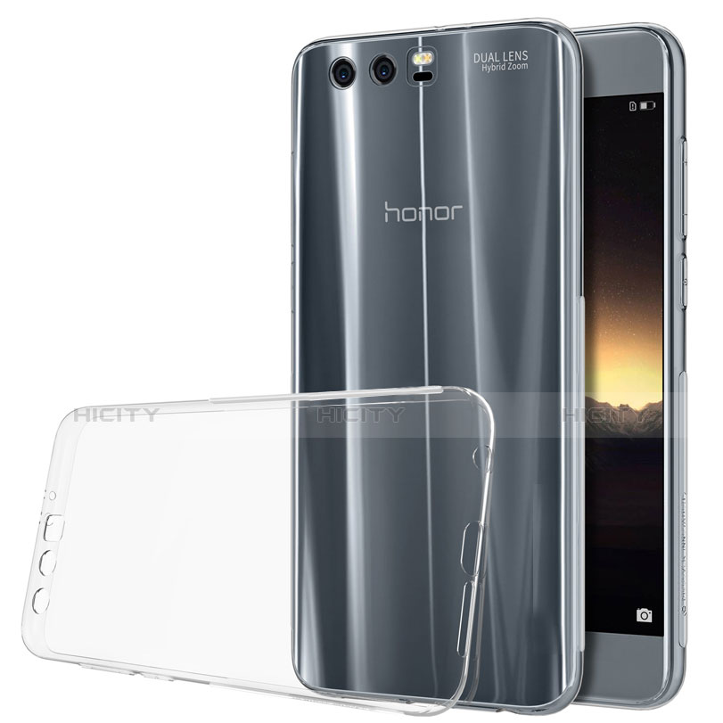 Carcasa Silicona Ultrafina Transparente T05 para Huawei Honor 9 Premium Claro