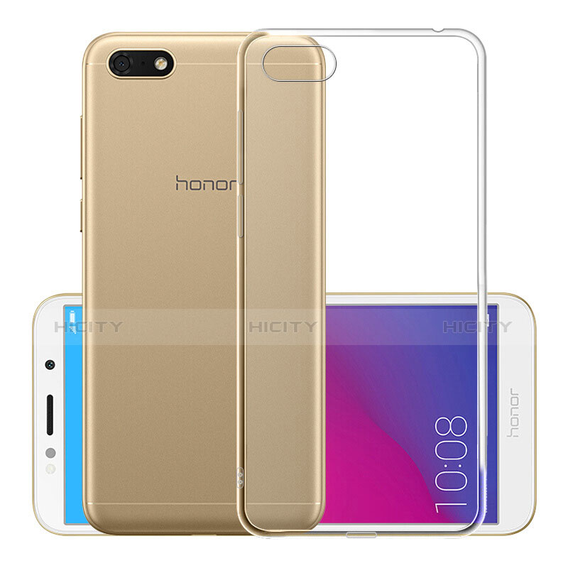 Carcasa Silicona Ultrafina Transparente T05 para Huawei Honor Play 7 Claro