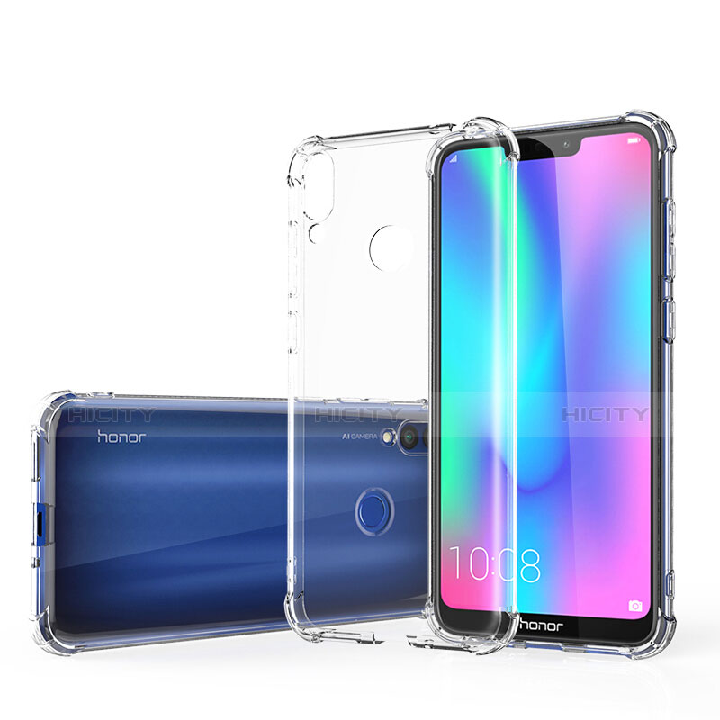 Carcasa Silicona Ultrafina Transparente T05 para Huawei Honor Play 8C Claro