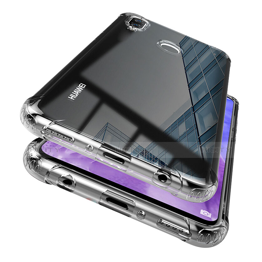 Carcasa Silicona Ultrafina Transparente T05 para Huawei P Smart+ Plus Claro