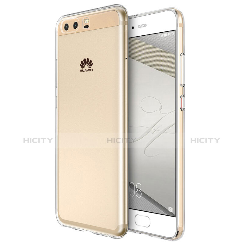 Carcasa Silicona Ultrafina Transparente T05 para Huawei P10 Plus Claro