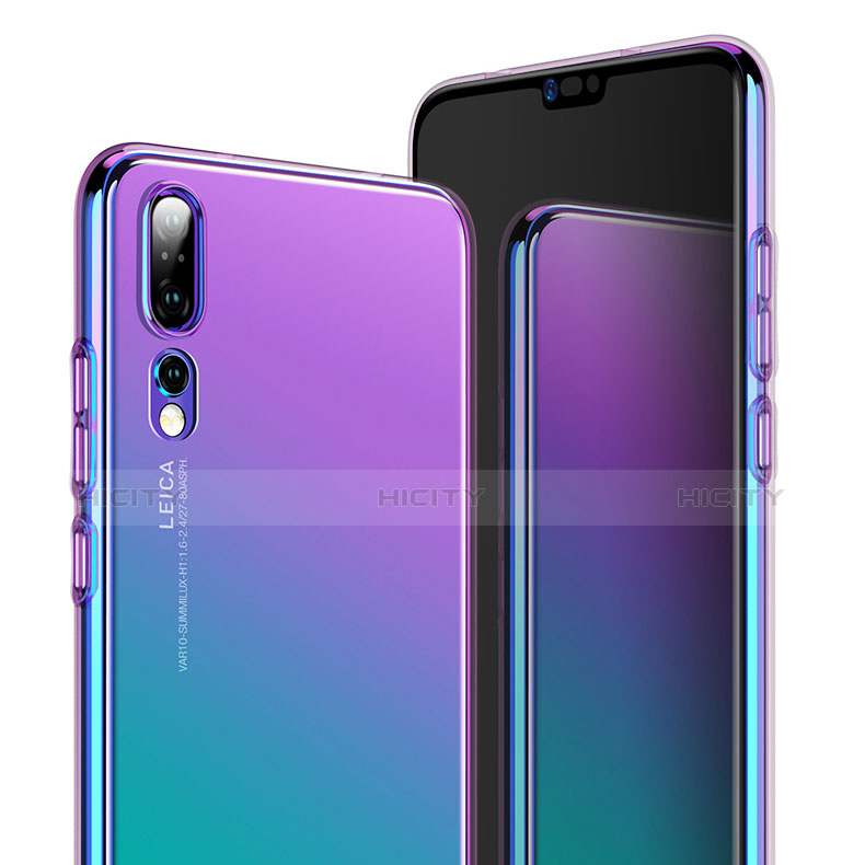 Carcasa Silicona Ultrafina Transparente T05 para Huawei P20 Pro Claro