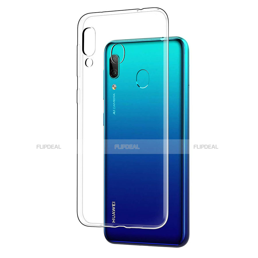 Carcasa Silicona Ultrafina Transparente T05 para Huawei Y7 (2019) Claro