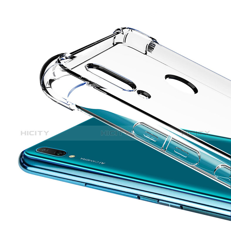 Carcasa Silicona Ultrafina Transparente T05 para Huawei Y9 (2019) Claro