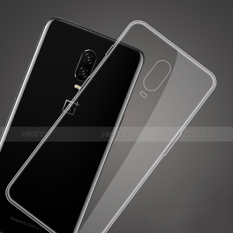 Carcasa Silicona Ultrafina Transparente T05 para OnePlus 6T Claro