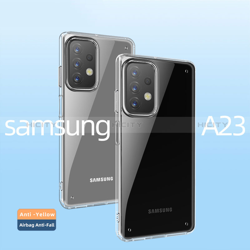 Carcasa Silicona Ultrafina Transparente T05 para Samsung Galaxy A23 5G Claro