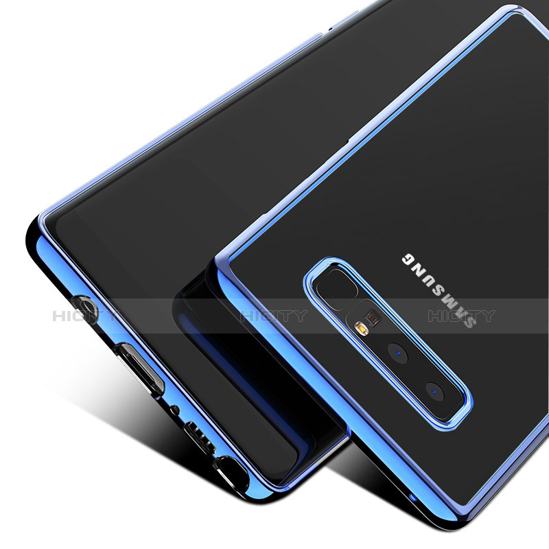 Carcasa Silicona Ultrafina Transparente T05 para Samsung Galaxy Note 8 Azul