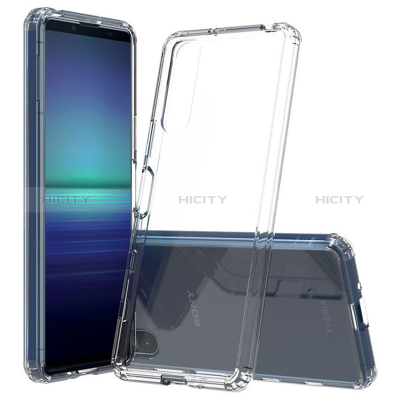 Carcasa Silicona Ultrafina Transparente T05 para Sony Xperia 10 III Claro