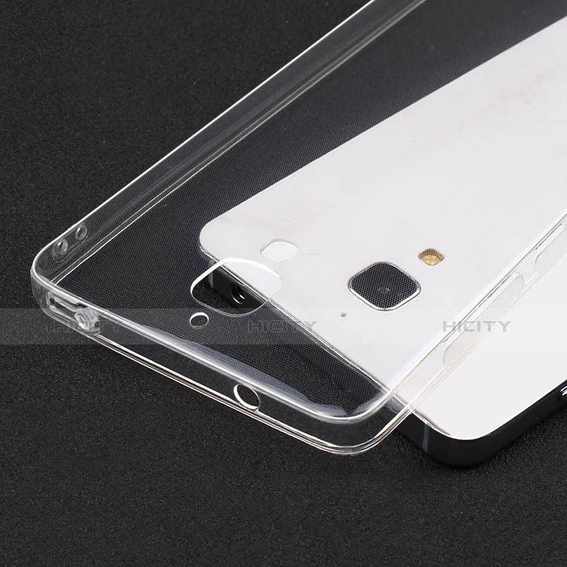 Carcasa Silicona Ultrafina Transparente T05 para Xiaomi Mi 4 LTE Claro