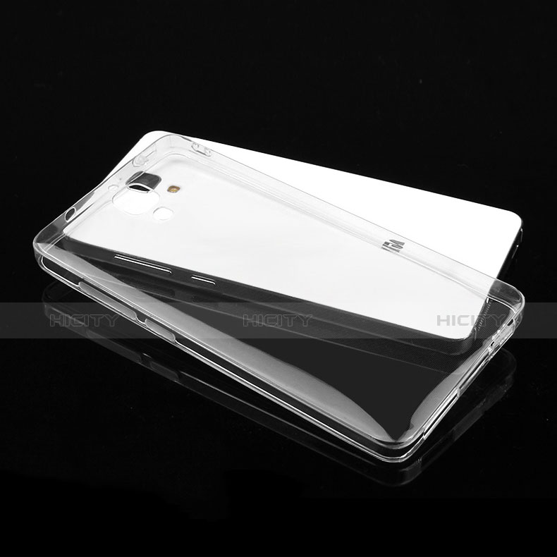 Carcasa Silicona Ultrafina Transparente T05 para Xiaomi Mi 4 LTE Claro