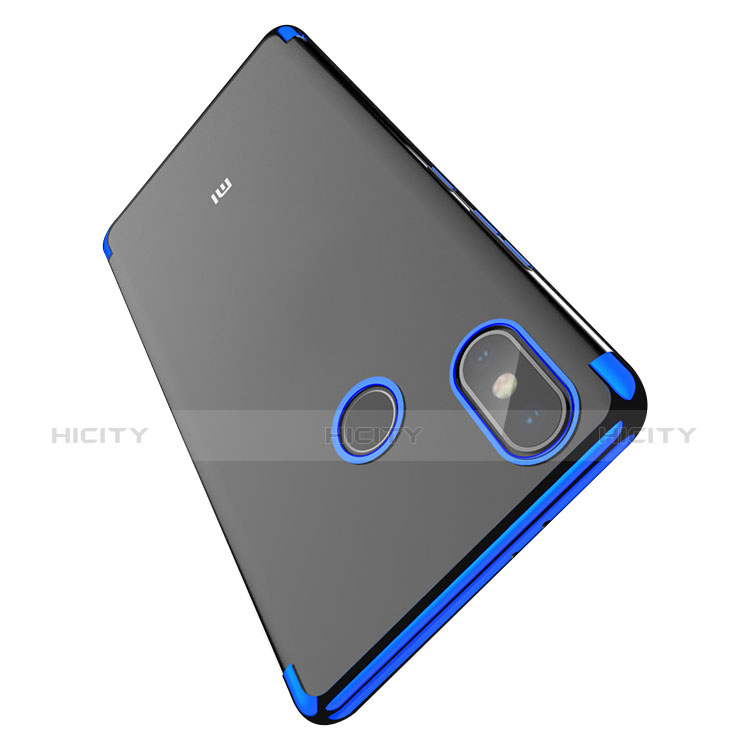Carcasa Silicona Ultrafina Transparente T05 para Xiaomi Mi 6X Azul