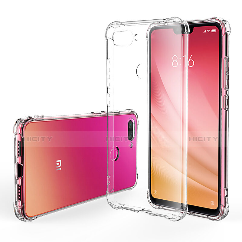 Carcasa Silicona Ultrafina Transparente T05 para Xiaomi Mi 8 Lite Claro