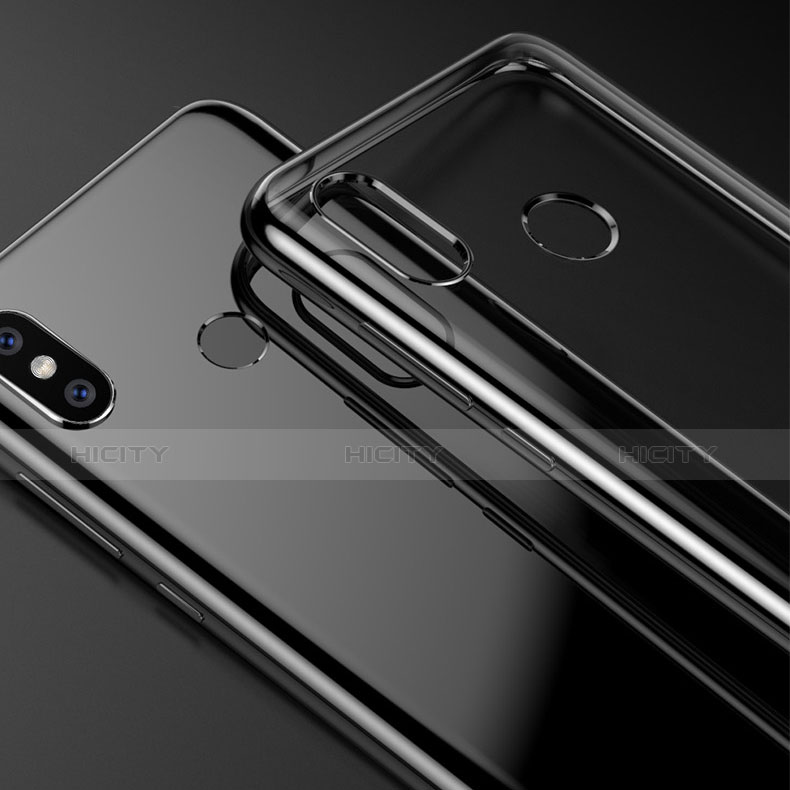 Carcasa Silicona Ultrafina Transparente T05 para Xiaomi Mi 8 SE Negro