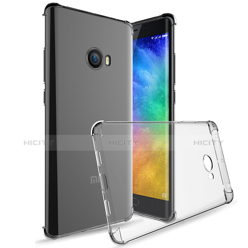 Carcasa Silicona Ultrafina Transparente T05 para Xiaomi Mi Note 2 Claro