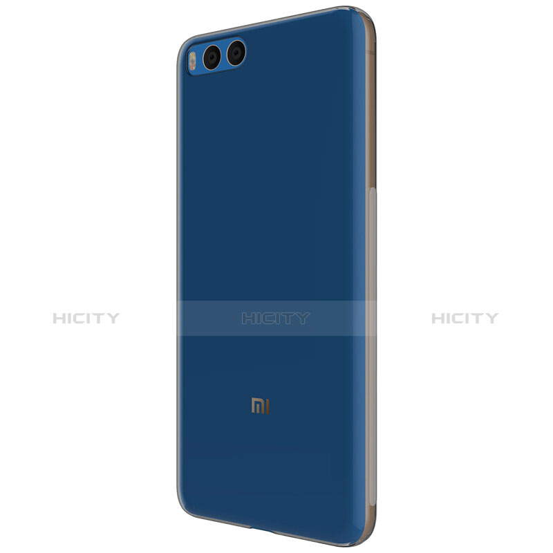 Carcasa Silicona Ultrafina Transparente T05 para Xiaomi Mi Note 3 Gris