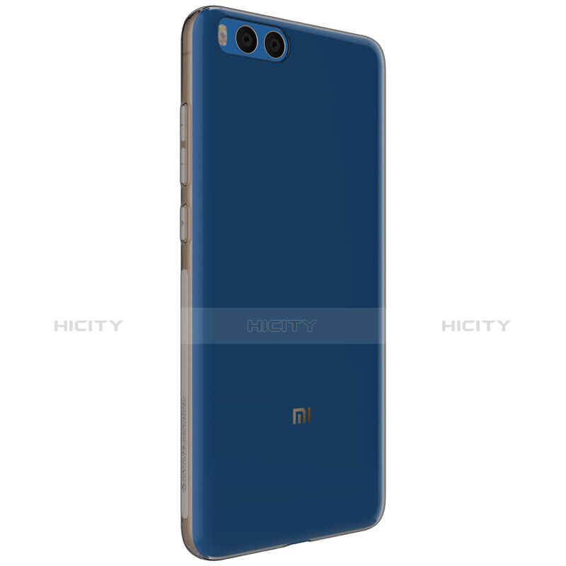 Carcasa Silicona Ultrafina Transparente T05 para Xiaomi Mi Note 3 Gris