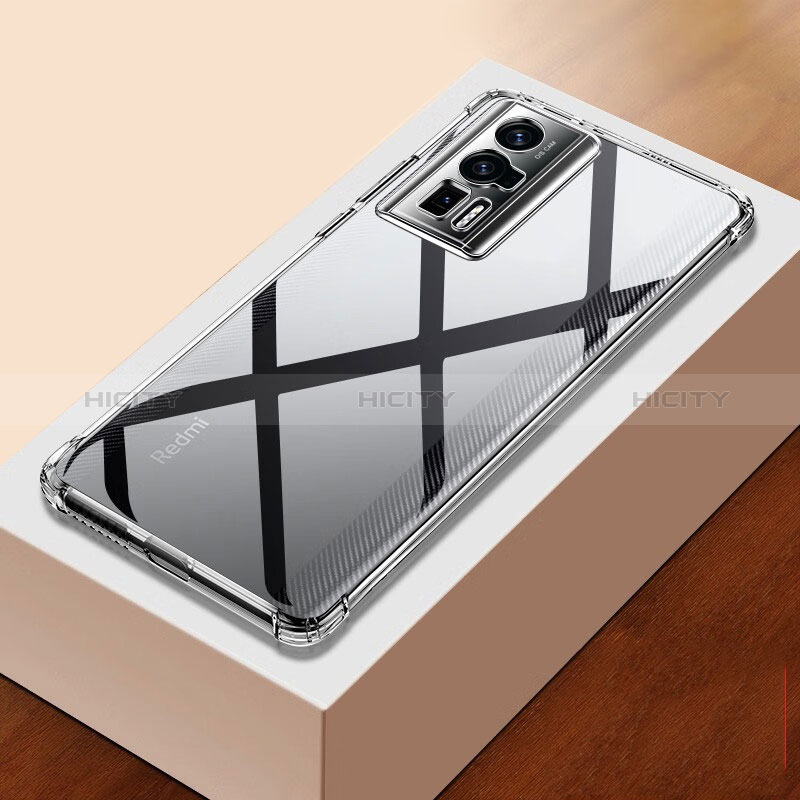 Carcasa Silicona Ultrafina Transparente T05 para Xiaomi Poco F5 Pro 5G Claro