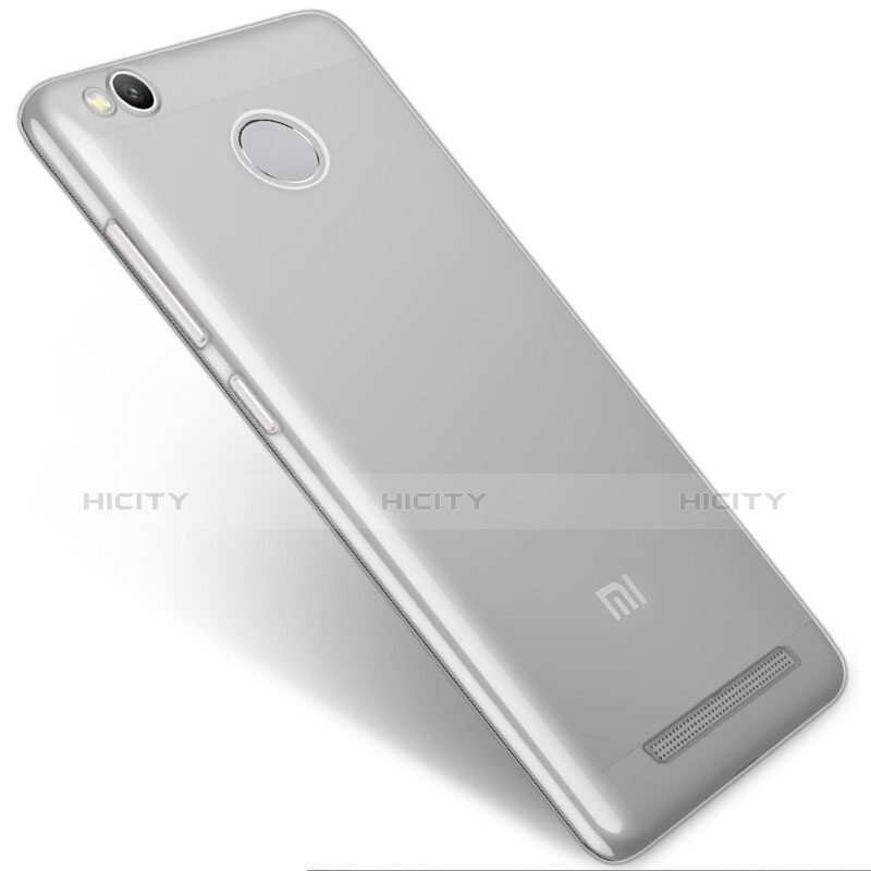 Carcasa Silicona Ultrafina Transparente T05 para Xiaomi Redmi 3S Prime Claro