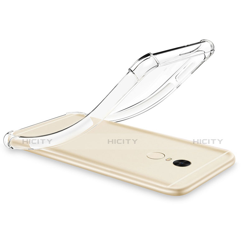 Carcasa Silicona Ultrafina Transparente T05 para Xiaomi Redmi Note 4 Standard Edition Claro