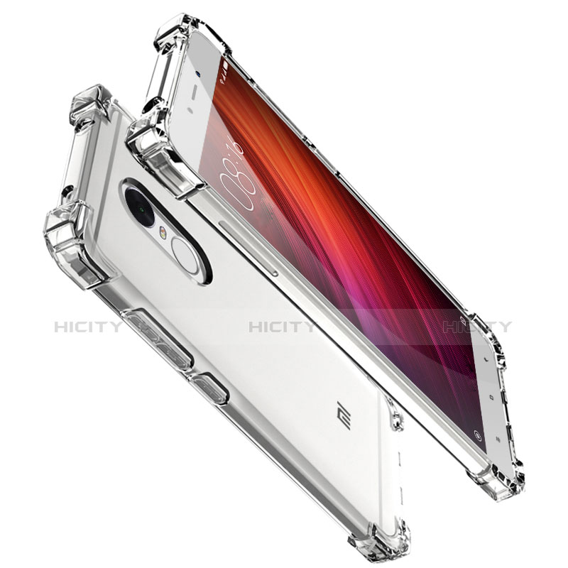Carcasa Silicona Ultrafina Transparente T05 para Xiaomi Redmi Note 4X Claro