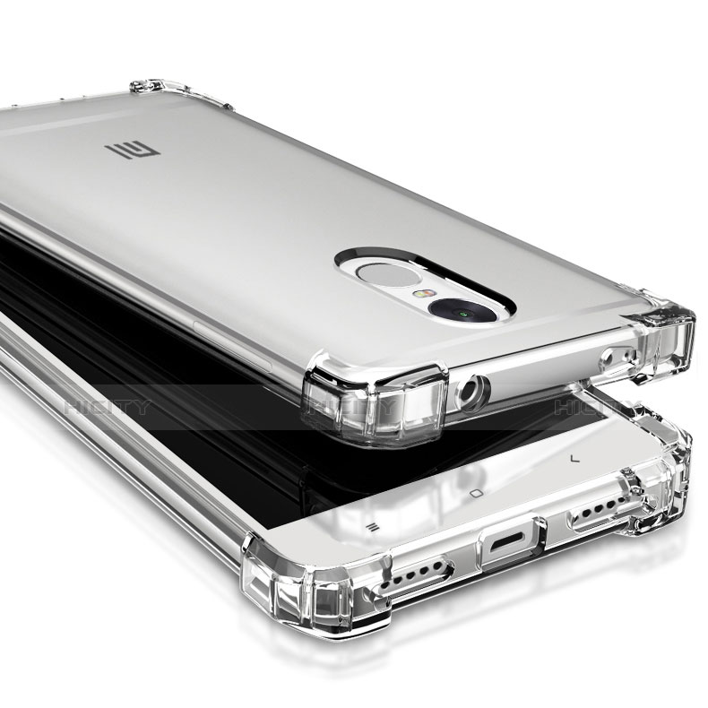 Carcasa Silicona Ultrafina Transparente T05 para Xiaomi Redmi Note 4X Claro