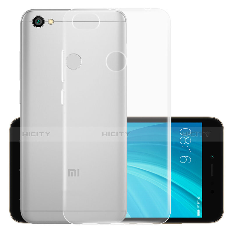 Carcasa Silicona Ultrafina Transparente T05 para Xiaomi Redmi Y1 Claro