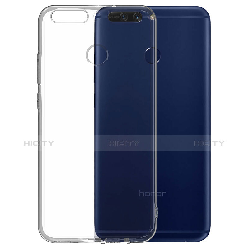 Carcasa Silicona Ultrafina Transparente T06 para Huawei Honor 8 Pro Claro