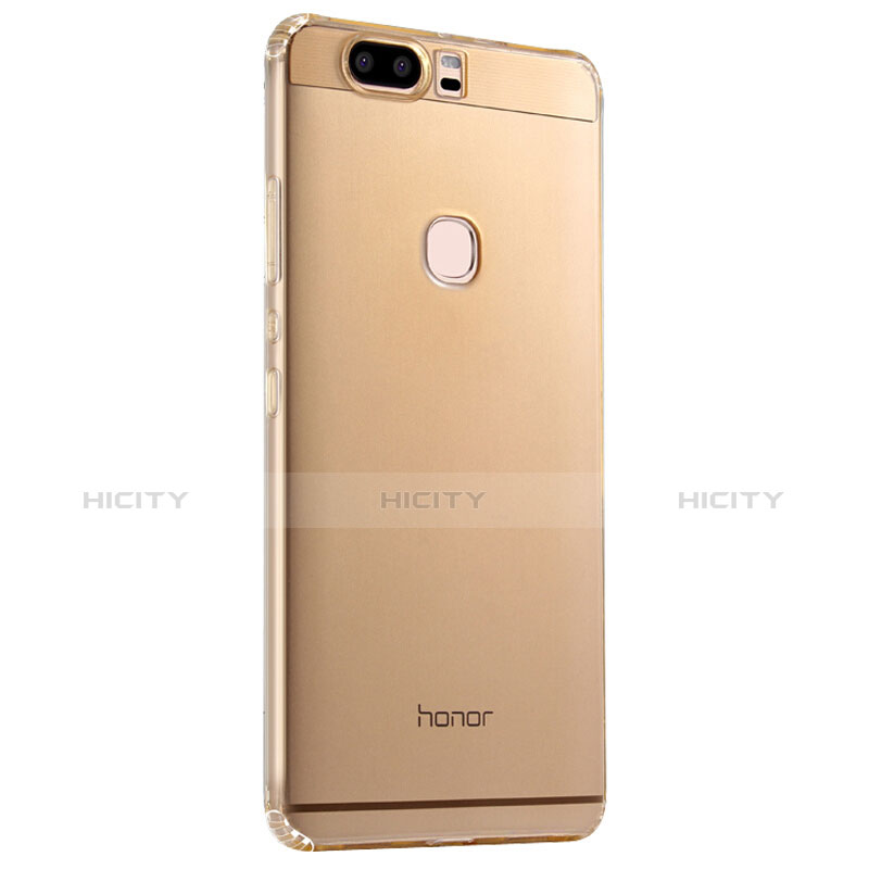 Carcasa Silicona Ultrafina Transparente T06 para Huawei Honor V8 Claro