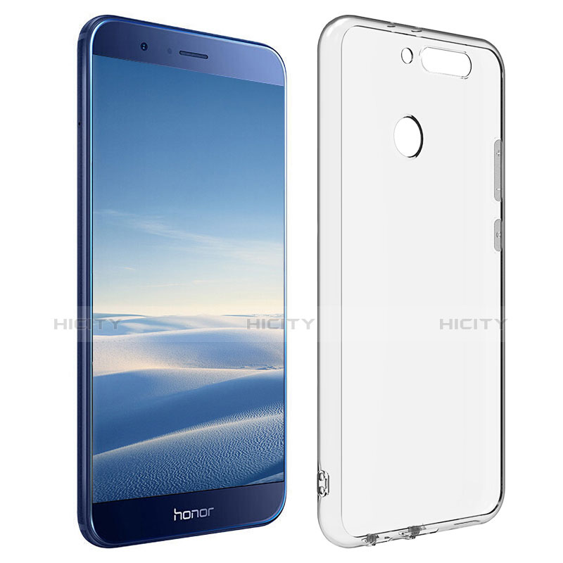 Carcasa Silicona Ultrafina Transparente T06 para Huawei Honor V9 Claro