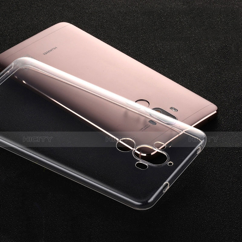 Carcasa Silicona Ultrafina Transparente T06 para Huawei Mate 9 Claro