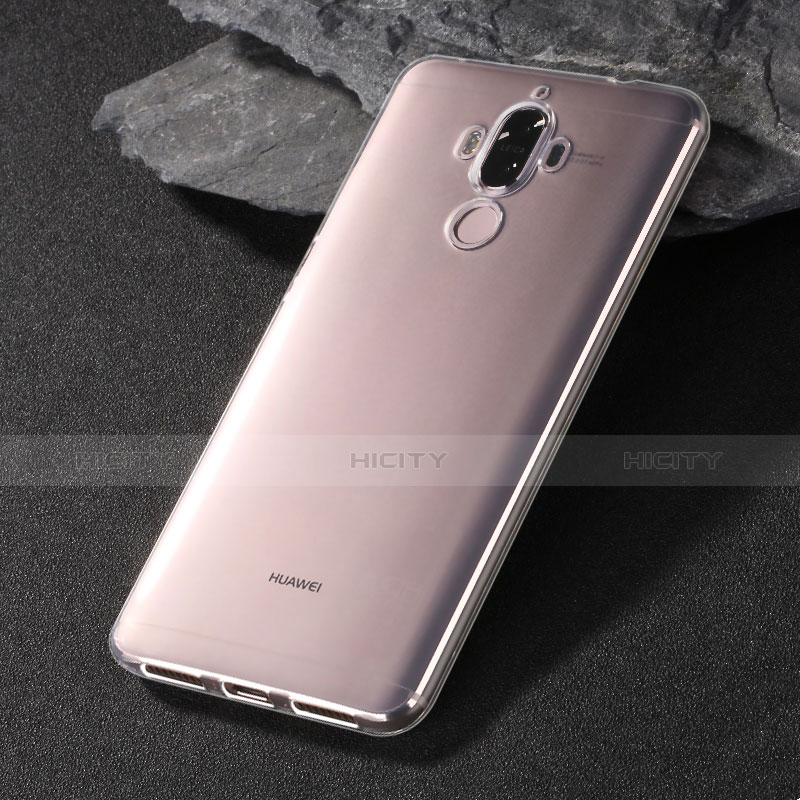 Carcasa Silicona Ultrafina Transparente T06 para Huawei Mate 9 Claro