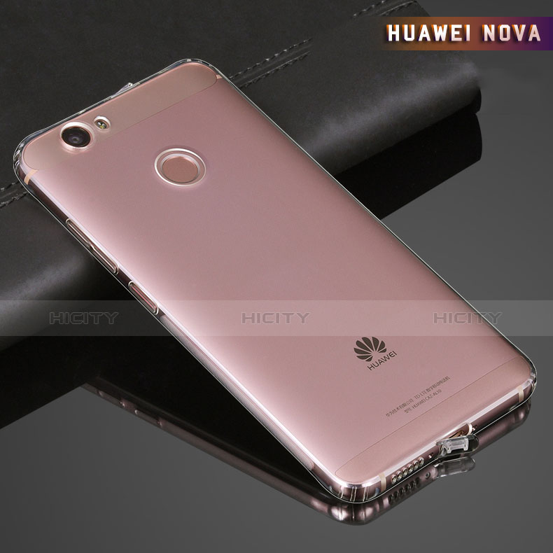 Carcasa Silicona Ultrafina Transparente T06 para Huawei Nova Claro