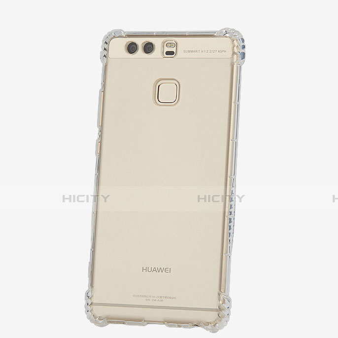 Carcasa Silicona Ultrafina Transparente T06 para Huawei P9 Plus Claro
