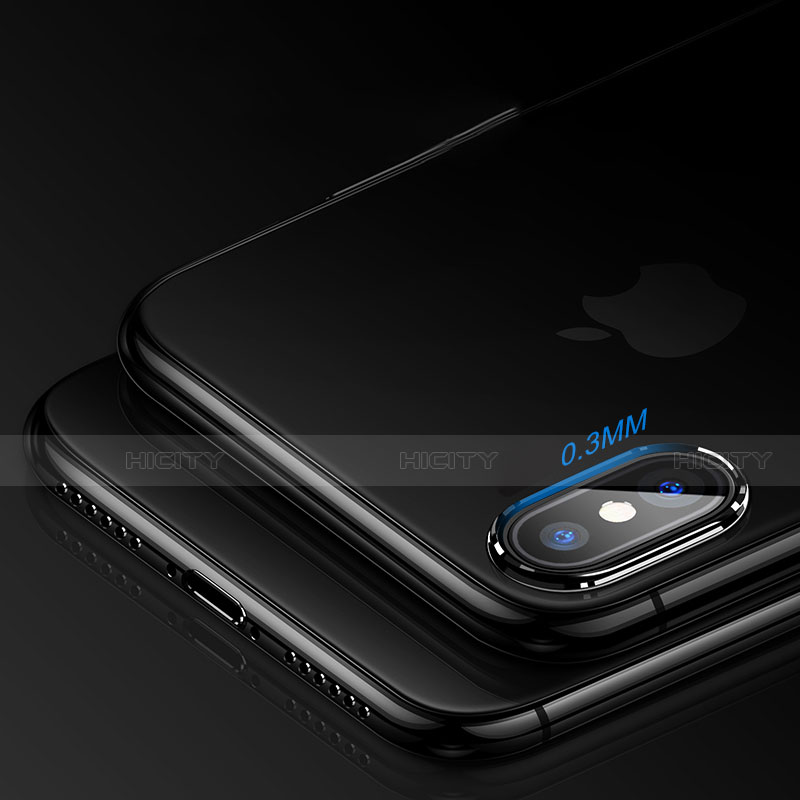 Carcasa Silicona Ultrafina Transparente T07 para Apple iPhone X Claro