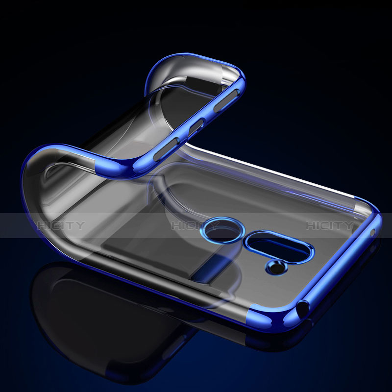 Carcasa Silicona Ultrafina Transparente T07 para Huawei Honor 6X Azul