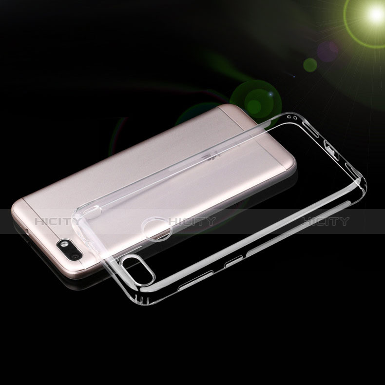 Carcasa Silicona Ultrafina Transparente T07 para Huawei P9 Lite Mini Claro