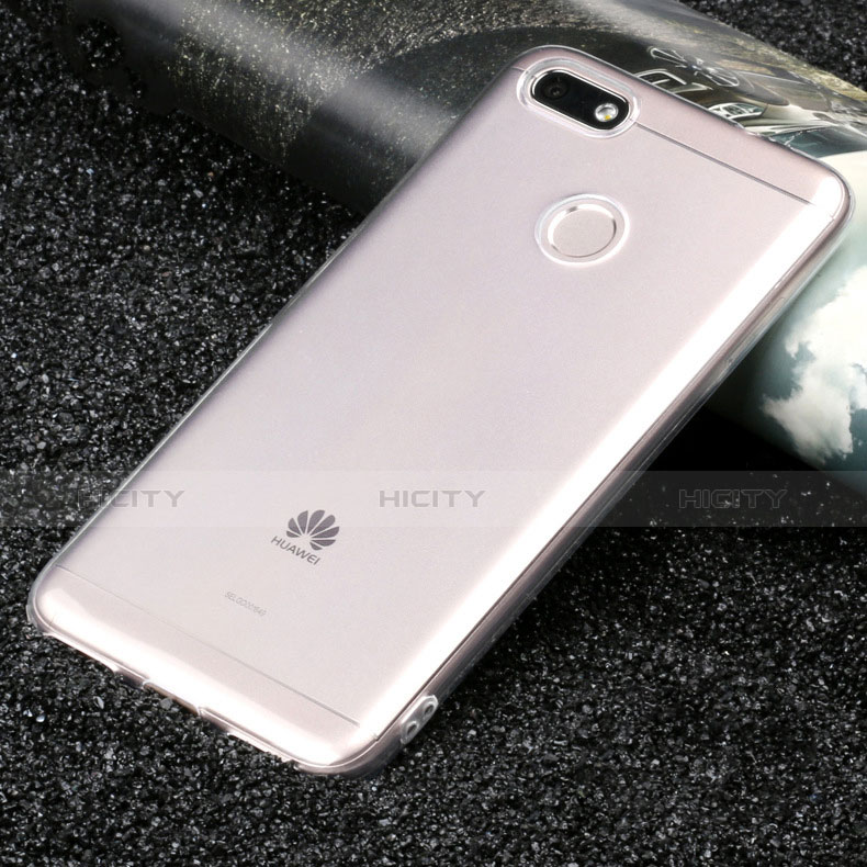 Carcasa Silicona Ultrafina Transparente T07 para Huawei Y6 Pro (2017) Claro