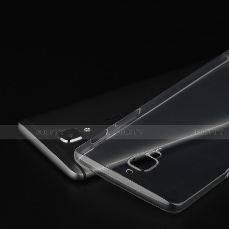 Carcasa Silicona Ultrafina Transparente T07 para OnePlus 3T Claro