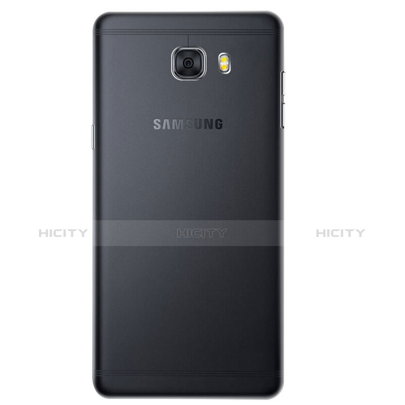 Carcasa Silicona Ultrafina Transparente T07 para Samsung Galaxy C7 Pro C7010 Claro