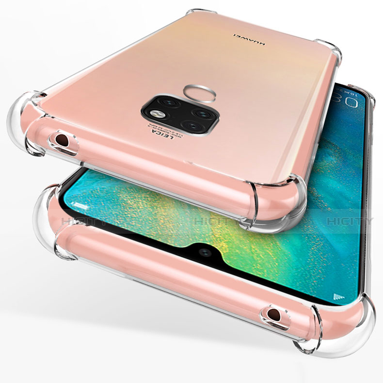 Carcasa Silicona Ultrafina Transparente T08 para Huawei Mate 20 X 5G Claro