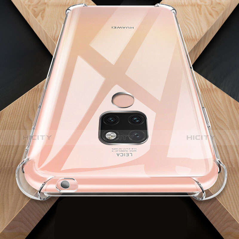 Carcasa Silicona Ultrafina Transparente T08 para Huawei Mate 20 X Claro