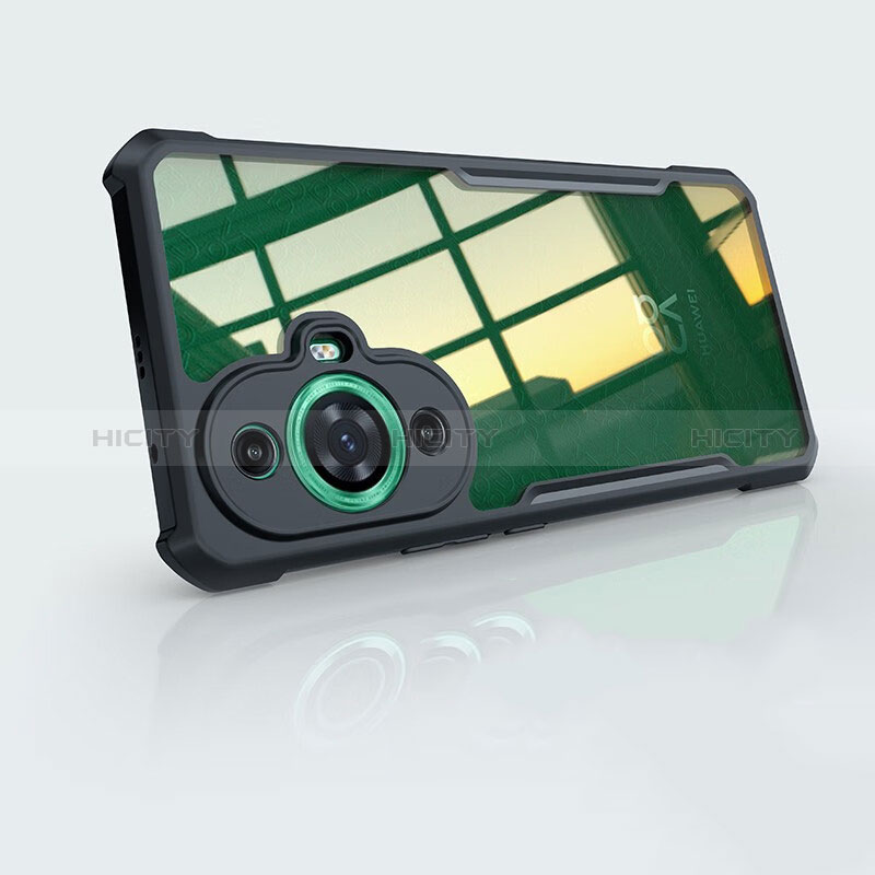 Carcasa Silicona Ultrafina Transparente T08 para Huawei Nova 11 Pro Negro